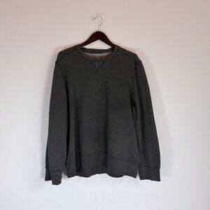 Vintage olive green GH Bass Sweats crewneck sweatshirt *